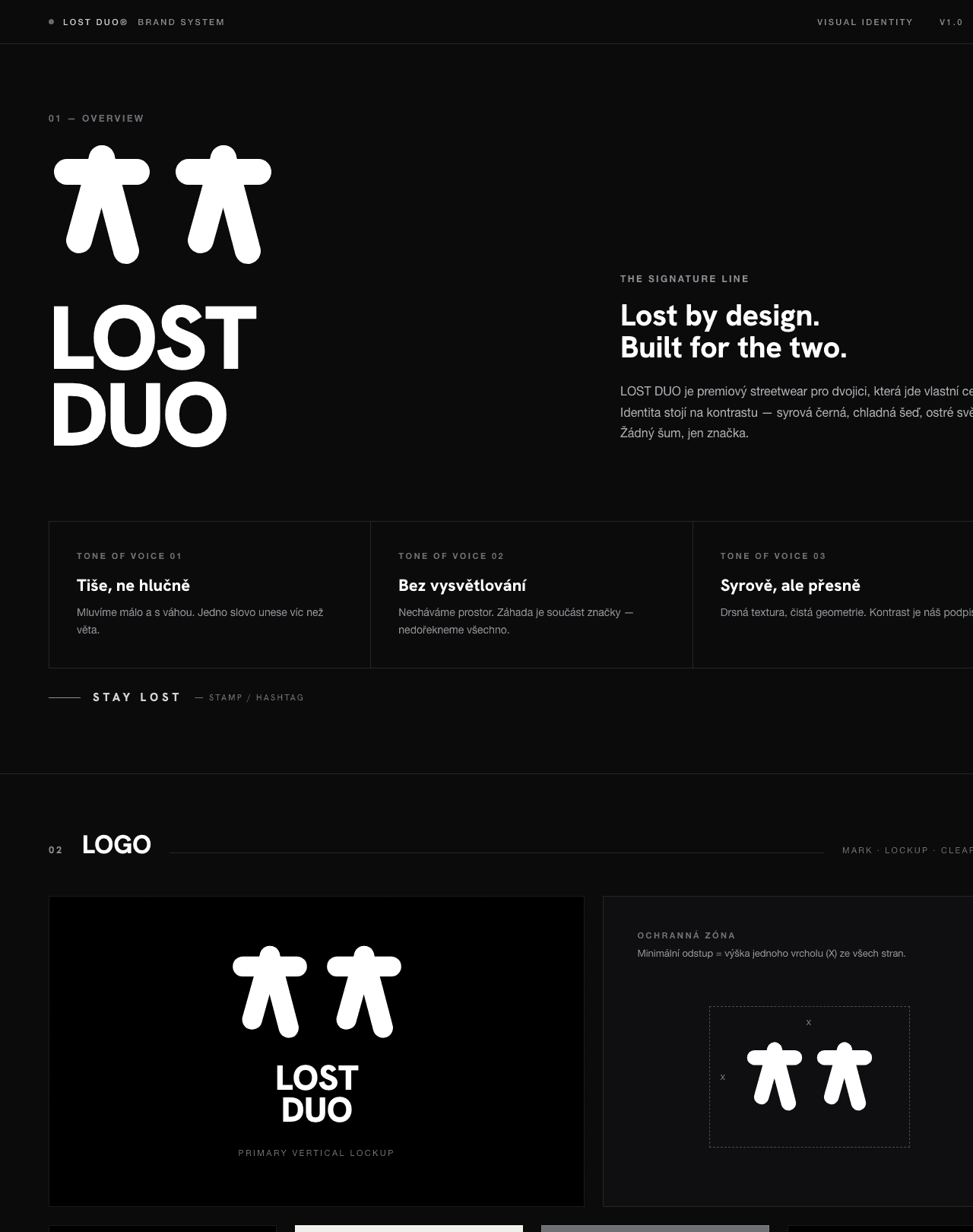 Brand kit - LOST DUO